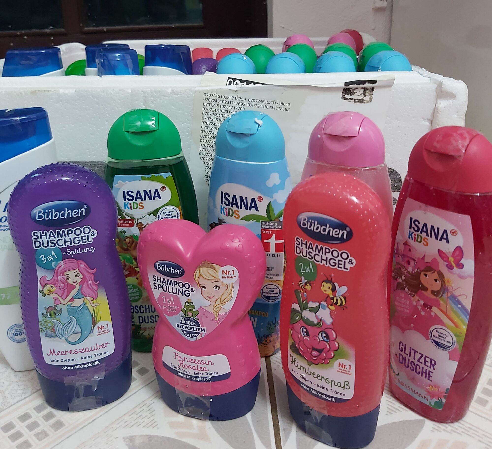 Sữa tắm gội trẻ em isana chuẩn đức