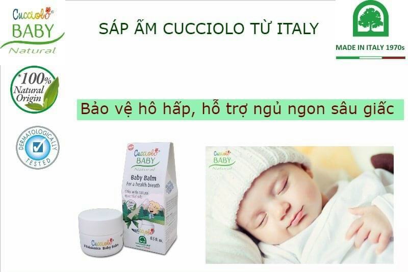 Sáp giữ ấm baby balm cicciolo - phòng ngừa các bệnh về đường hô hấp cho bé - ảnh sản phẩm 4