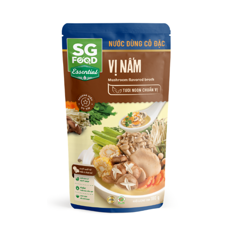 Nước dùng cô đặc vị nấm SGFood 180g