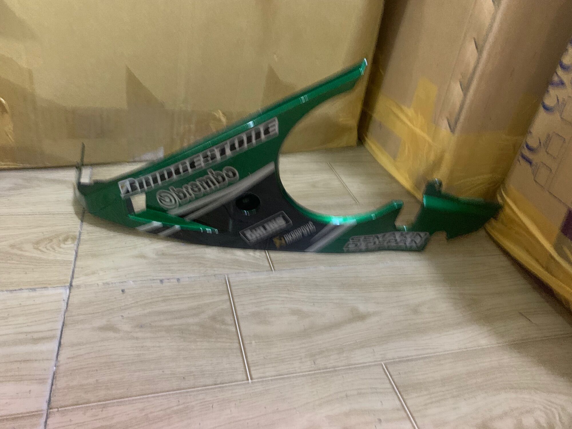 Mỏ cày xe exciter 150 màu xanh lá