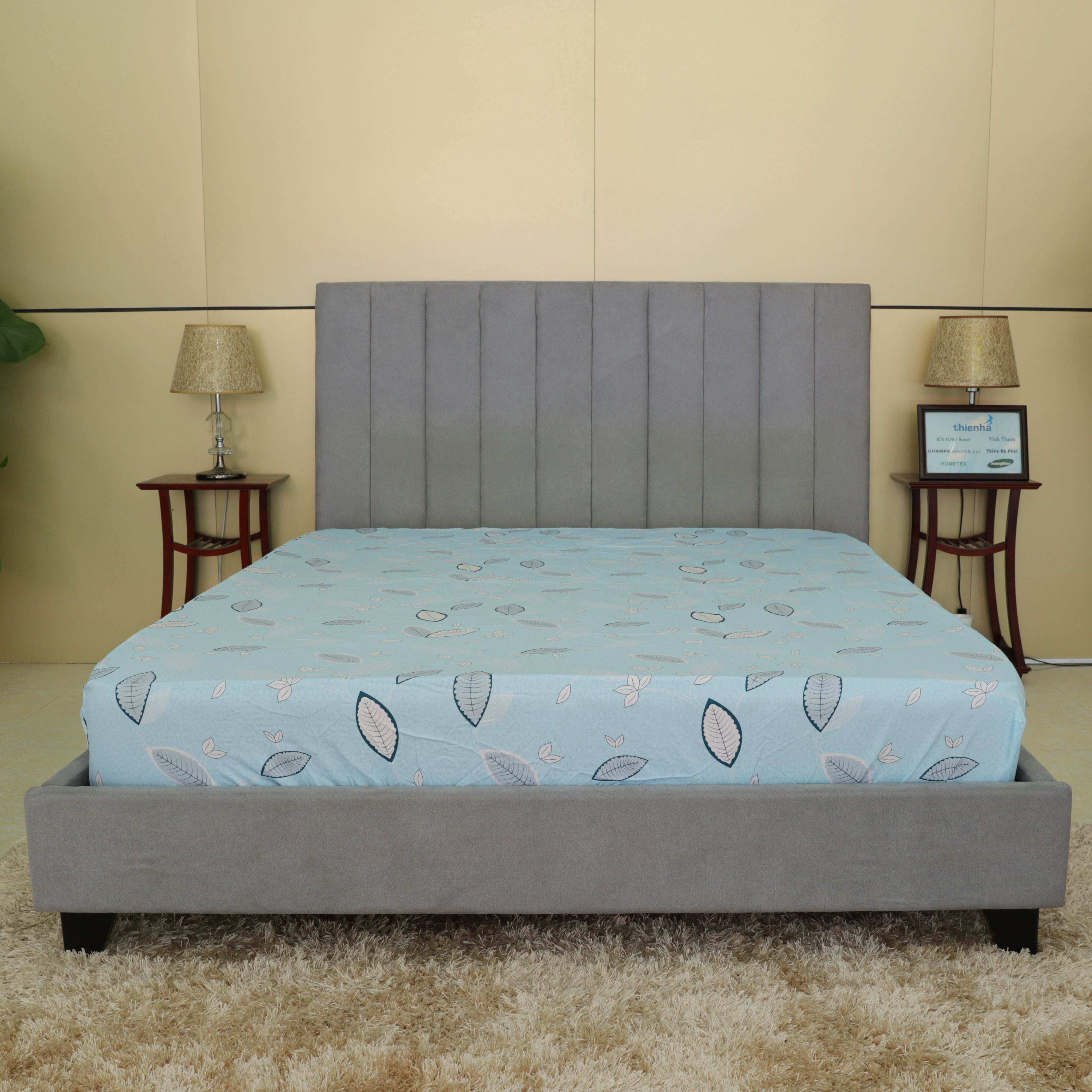 Ga Lẻ Bọc Nệm Cotton Hometex - Drap Bọc Vải Cotton - Sản Phẩm Của CTY May Thiên Hà
