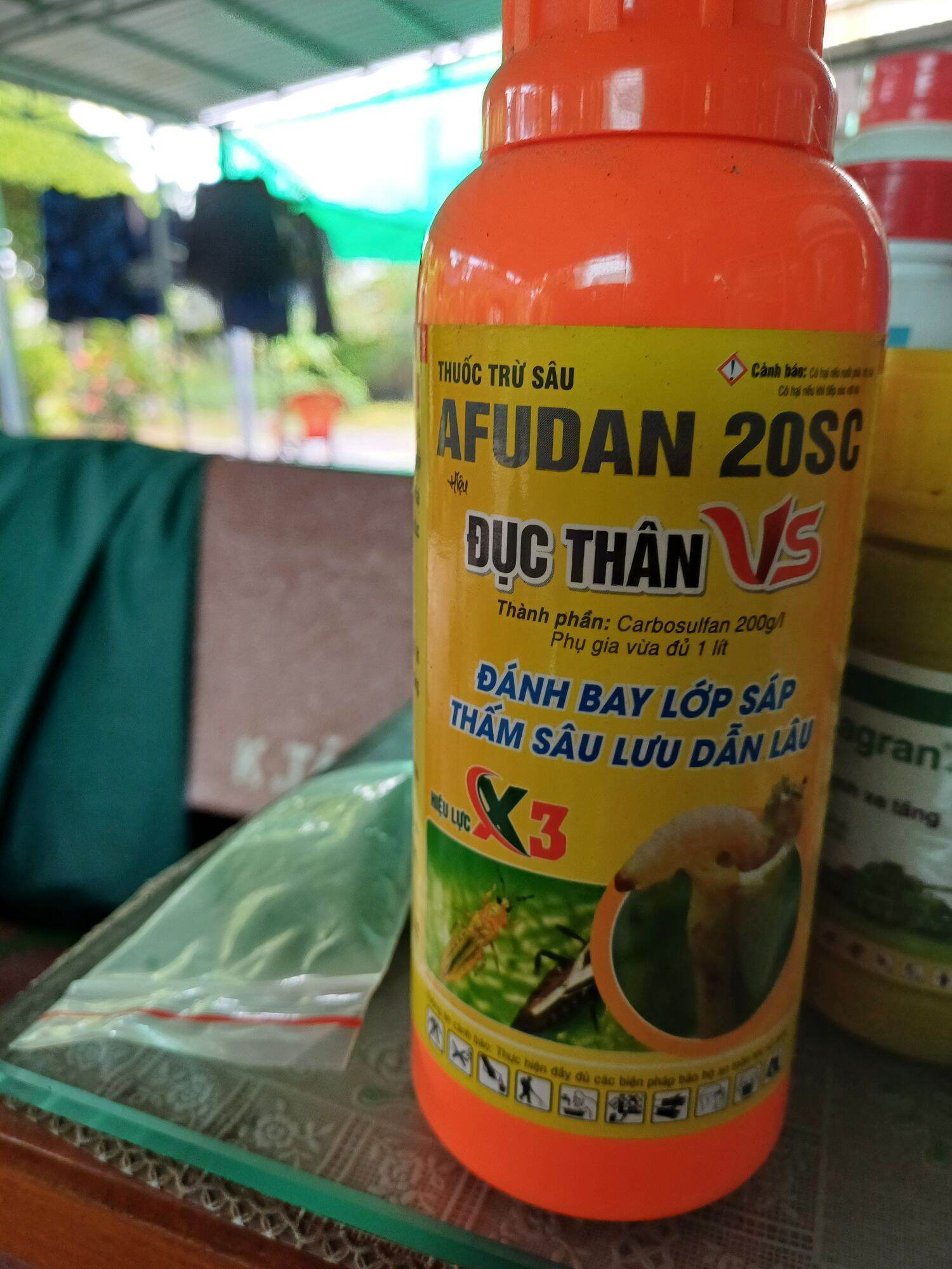 AFUDAN 20SC ĐỤC THÂN VS bọ trĩ chai 450ml dạng sữa không nóng lúa thấm sâu lưu dẫn lâu