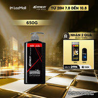 Dầu gội X-Men for Boss hương trầm đầy nội lực Intense với Ultra Keratin© mới 650g