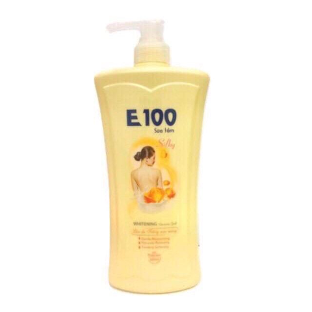 Sữa tắm E100 màu vàng chai lớn 12L