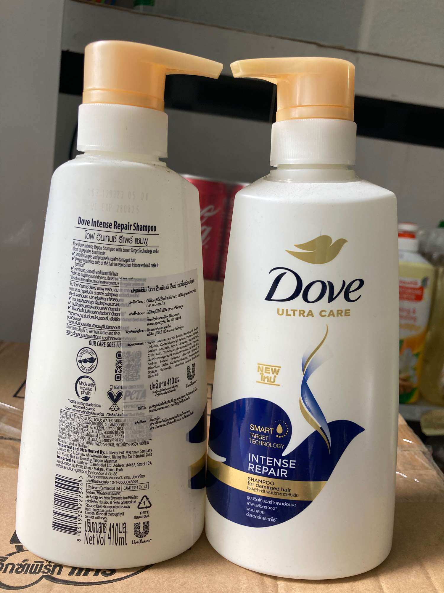 Dầu gội Dove Thái Lan 480ml