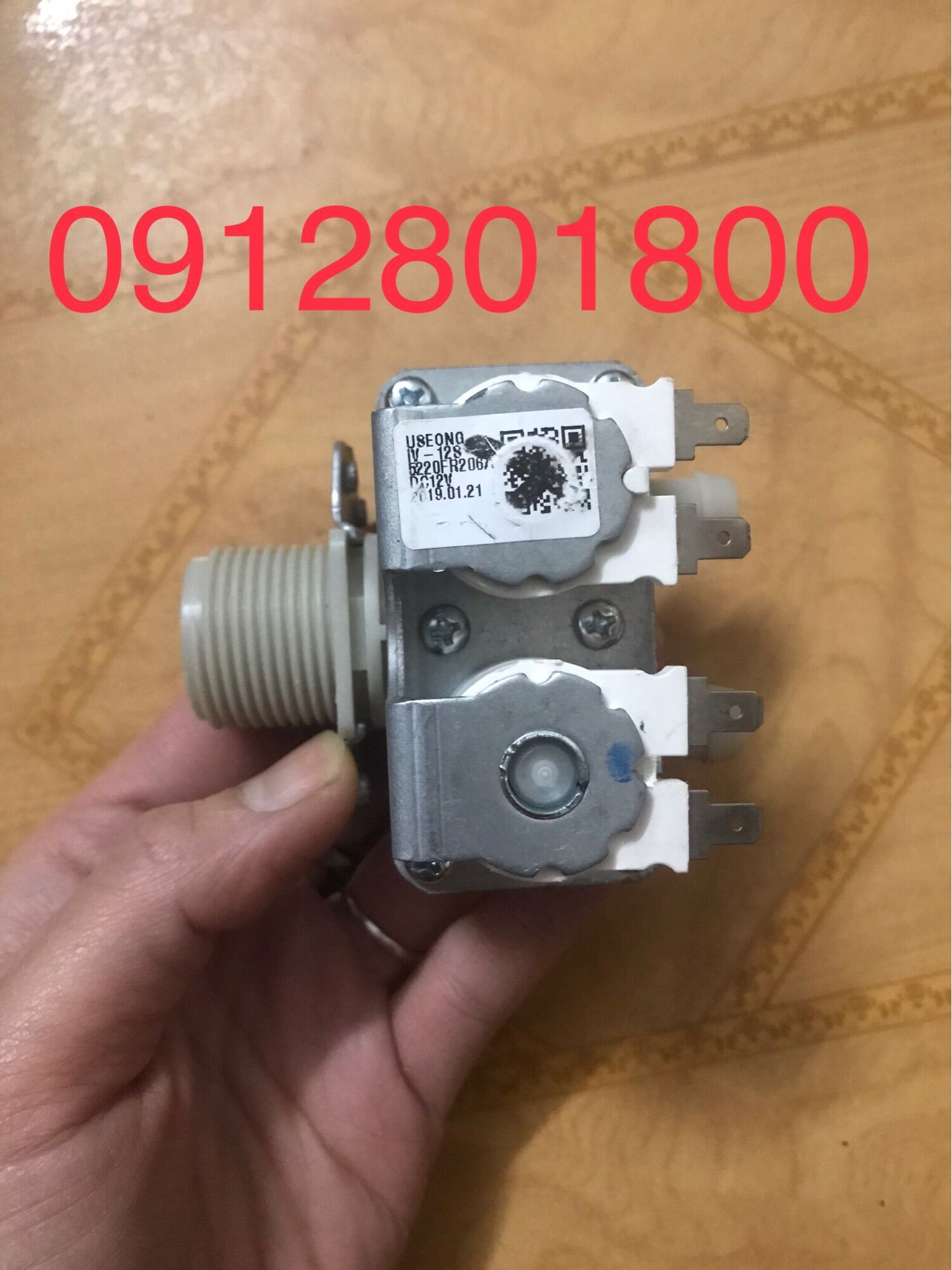 Van Cấp Nước Đôi Máy Giặt LG 12V Chính Hãng