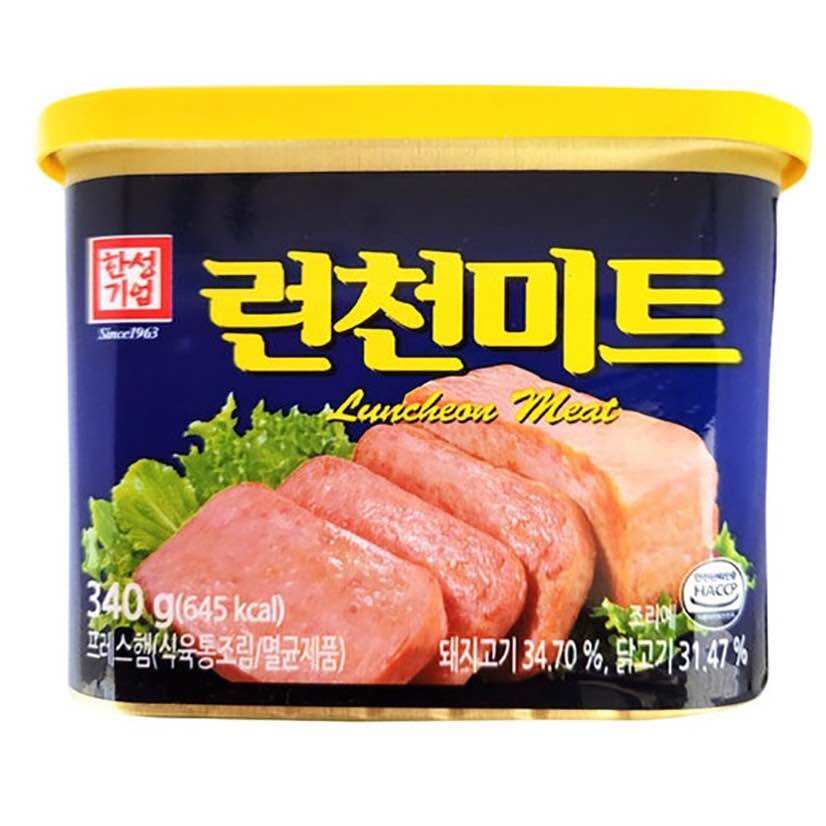 -Thịt Hộp Hàn Quốc 340g-Hansung