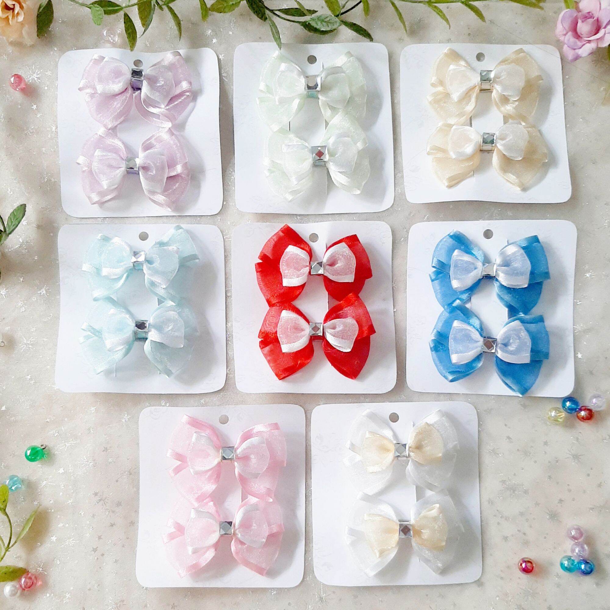 Set 2 kẹp tóc dễ thương cho bé