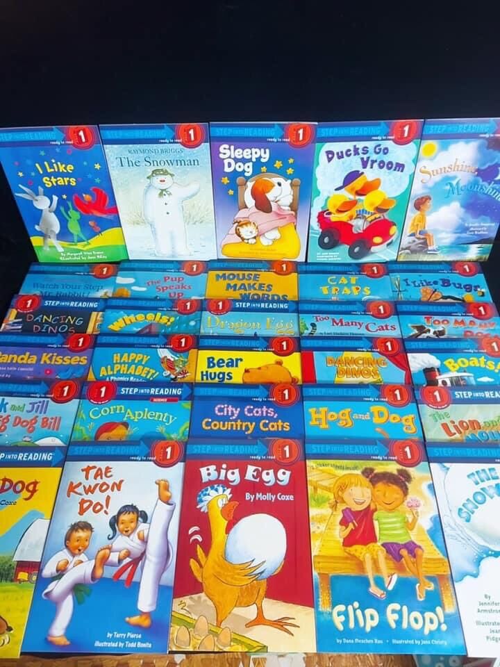 Step into reading level 1 - nhập khẩu -30Q