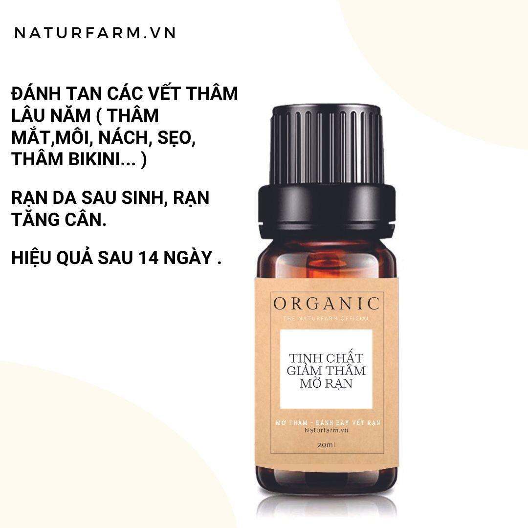 Tinh chất xoá thâm mờ rạn da ( đánh bay thâm nách thâm mắt thâm mụn thâm môi thâm sẹo rạn da lâu năm ) 20ml