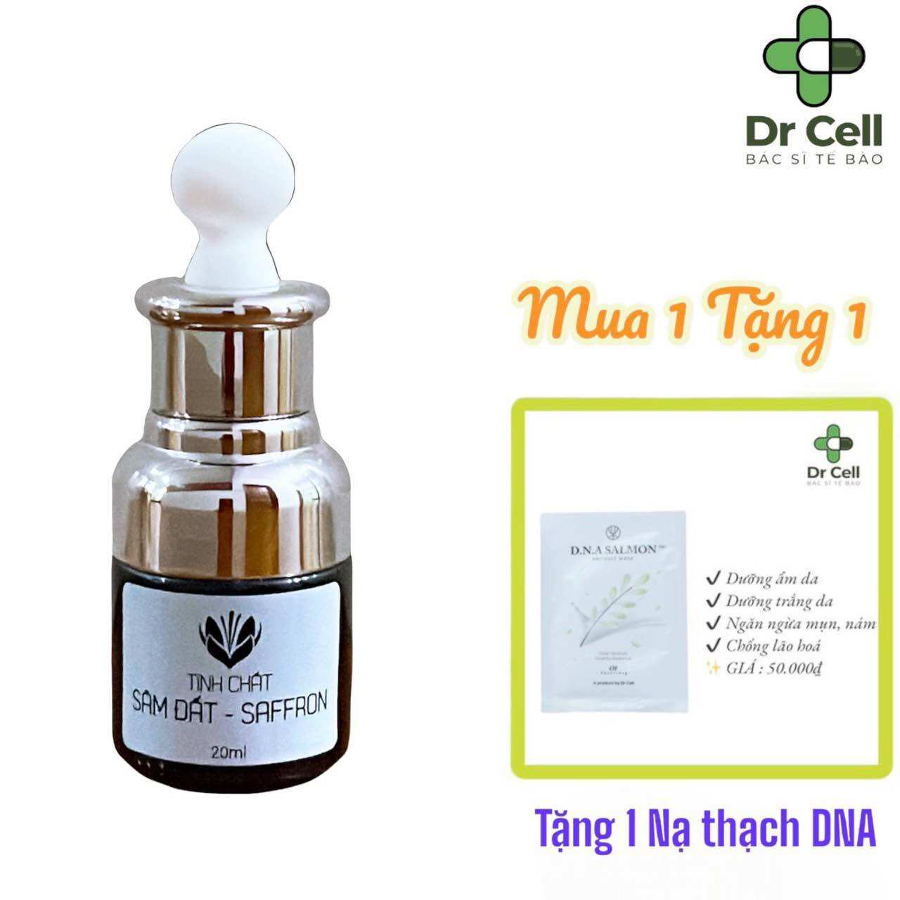 Tinh chất sâm đất saffron dr cell 20ml