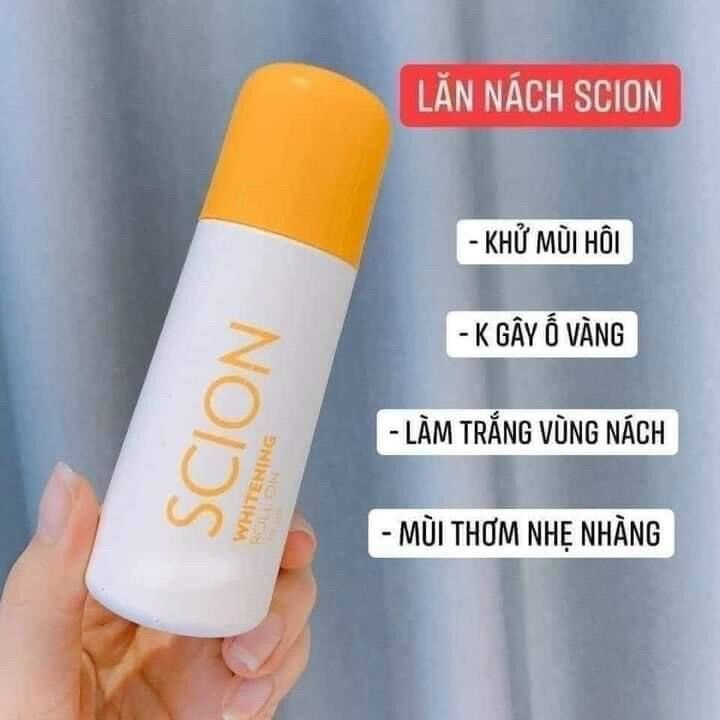 LĂN KHỬ MÙI, LĂN NÁCH SCION