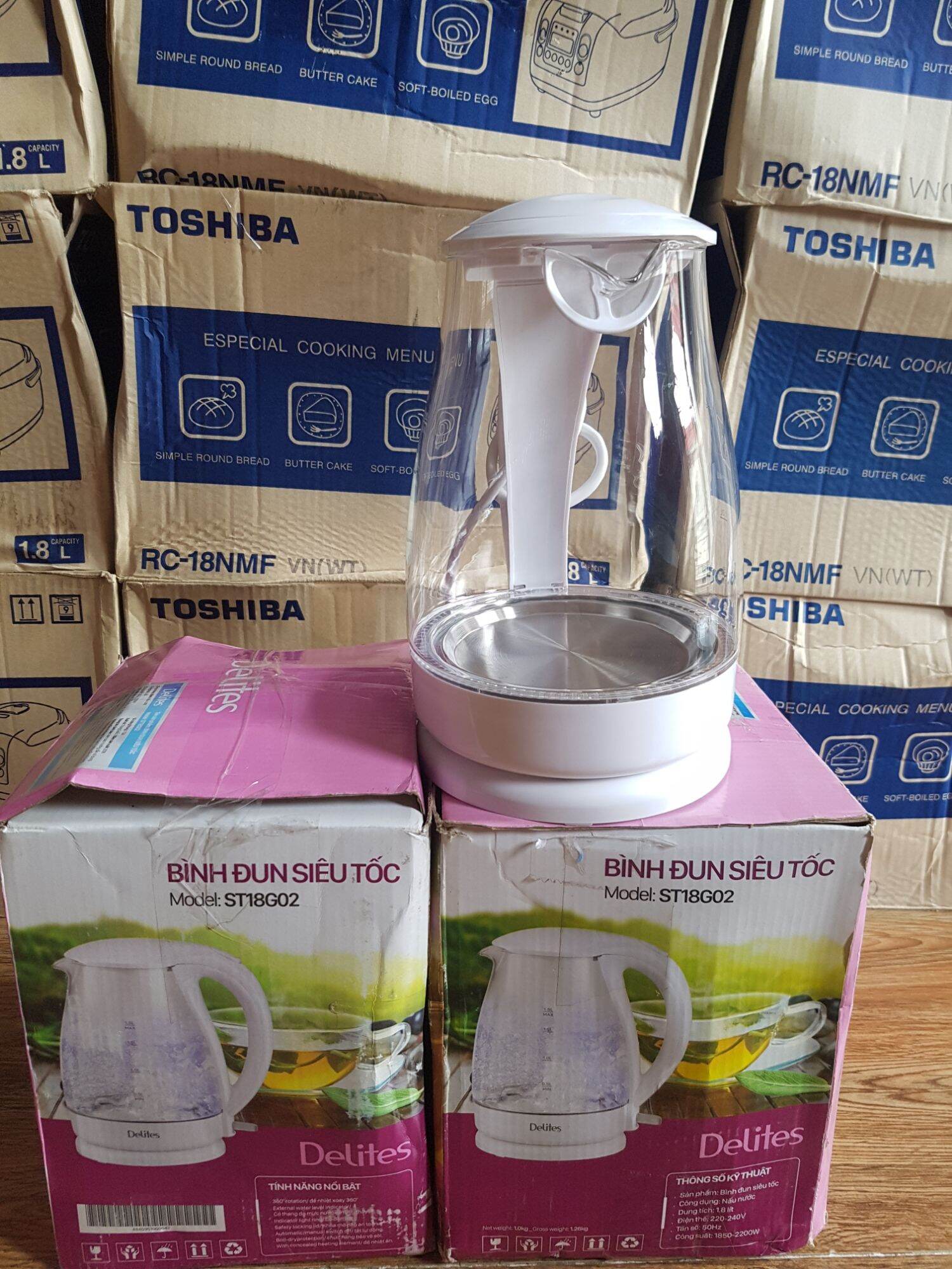 Bình đun siêu tốc st18g02 1.8l