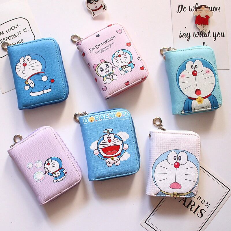 Ví ngắn đoraemon nhiều mẫu