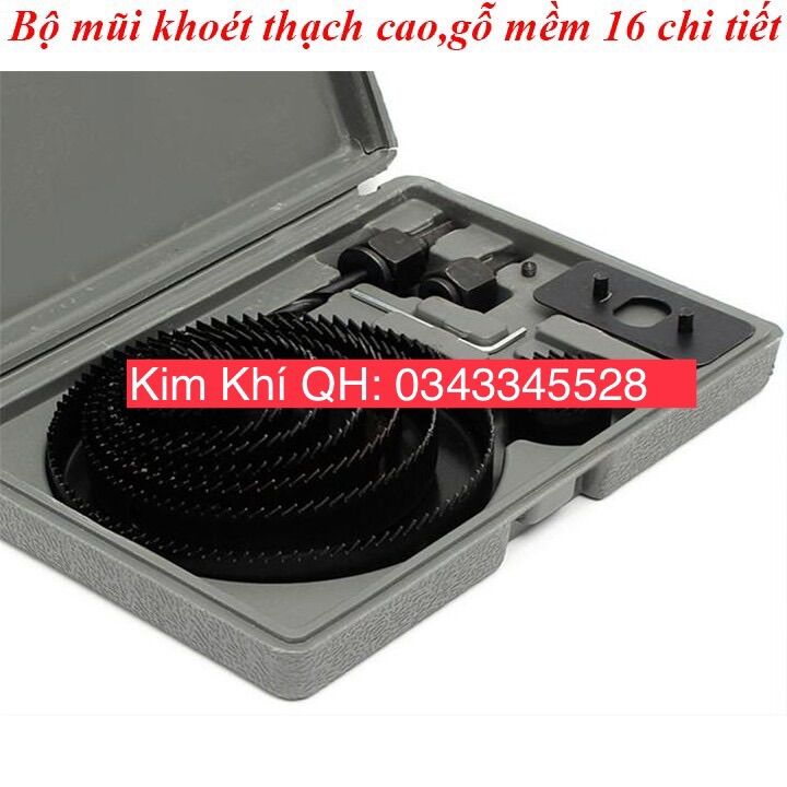 Bộ khoét Thạch cao 16 chi tiết