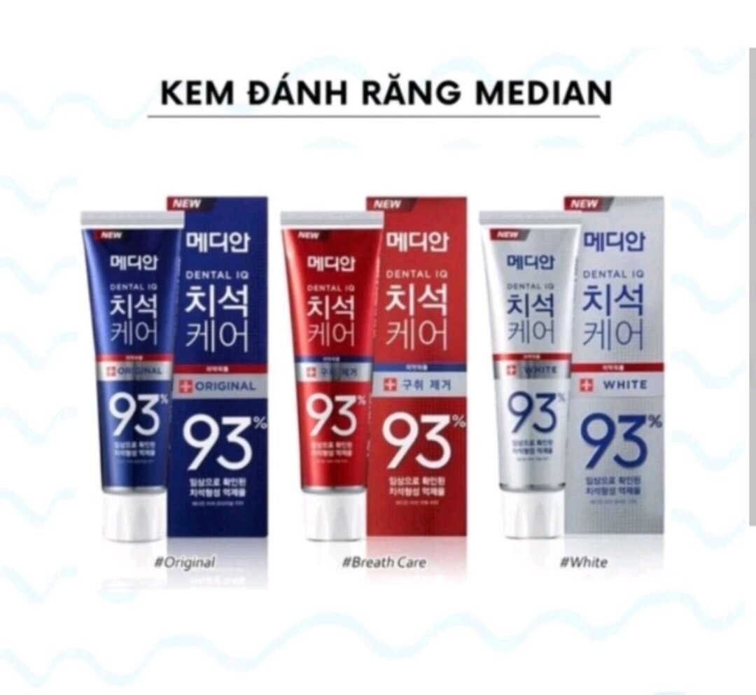Kem đánh răng median hàn quốc 120g