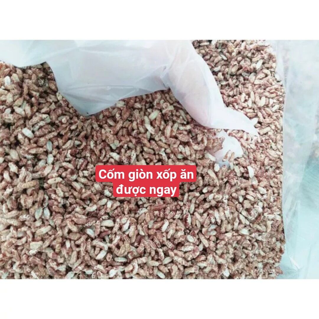 1kg cốm gạo lứt nguyên vị ăn liền ( gạo không tẩm vị)
