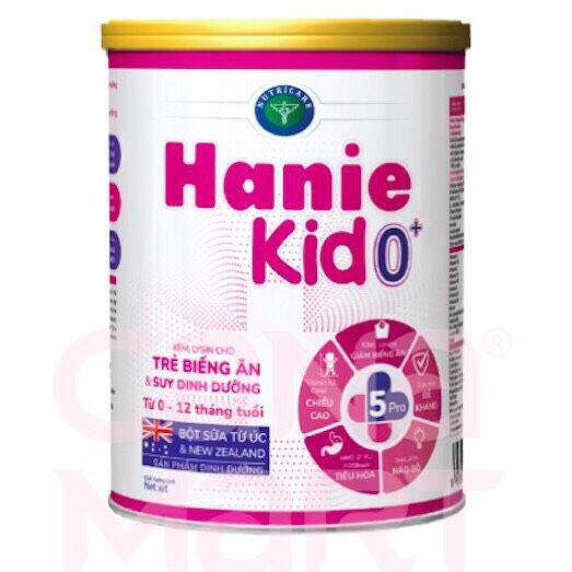Sữa hanie kid 0+ 800g
