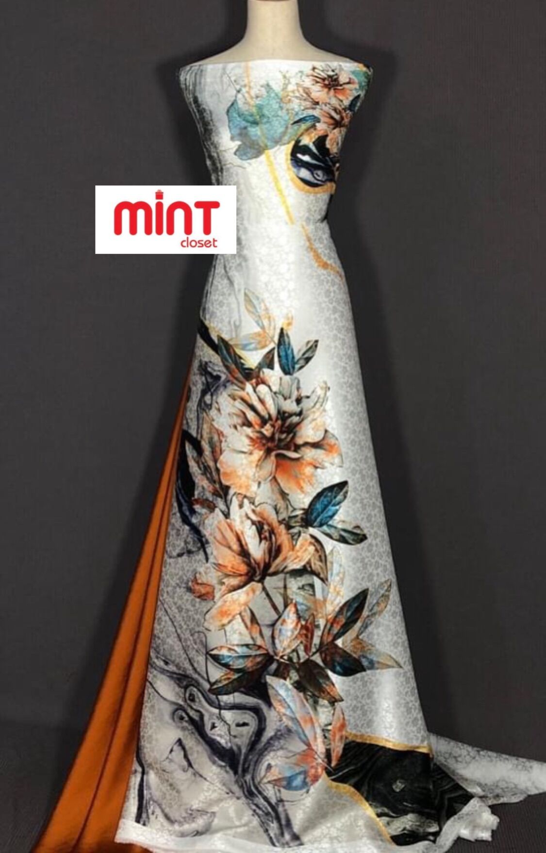 Vải áo dài gấm lụa cao cấp T08/22