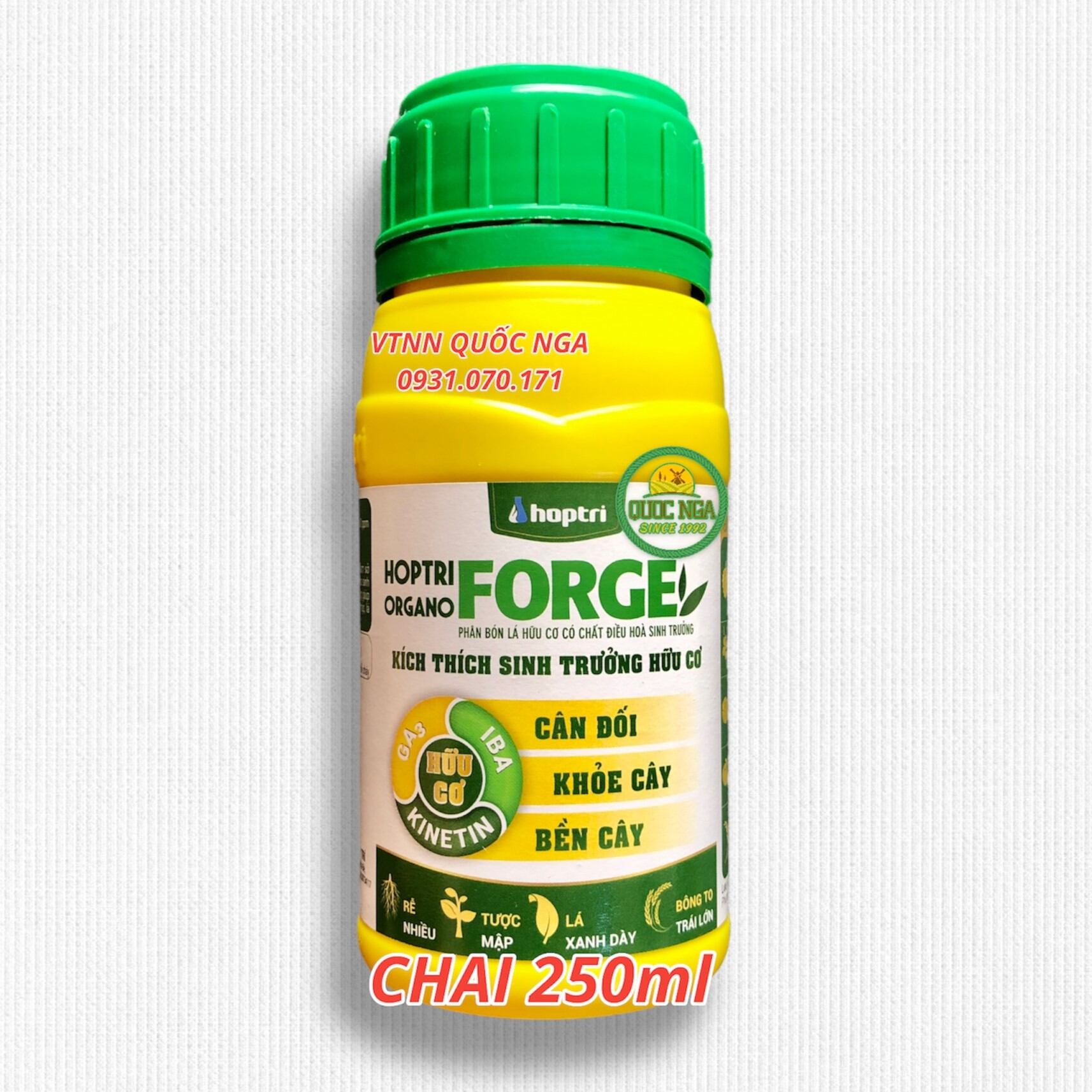 Phân bón lá hữu cơ điều hòa sinh trưởng hoptri organo forge