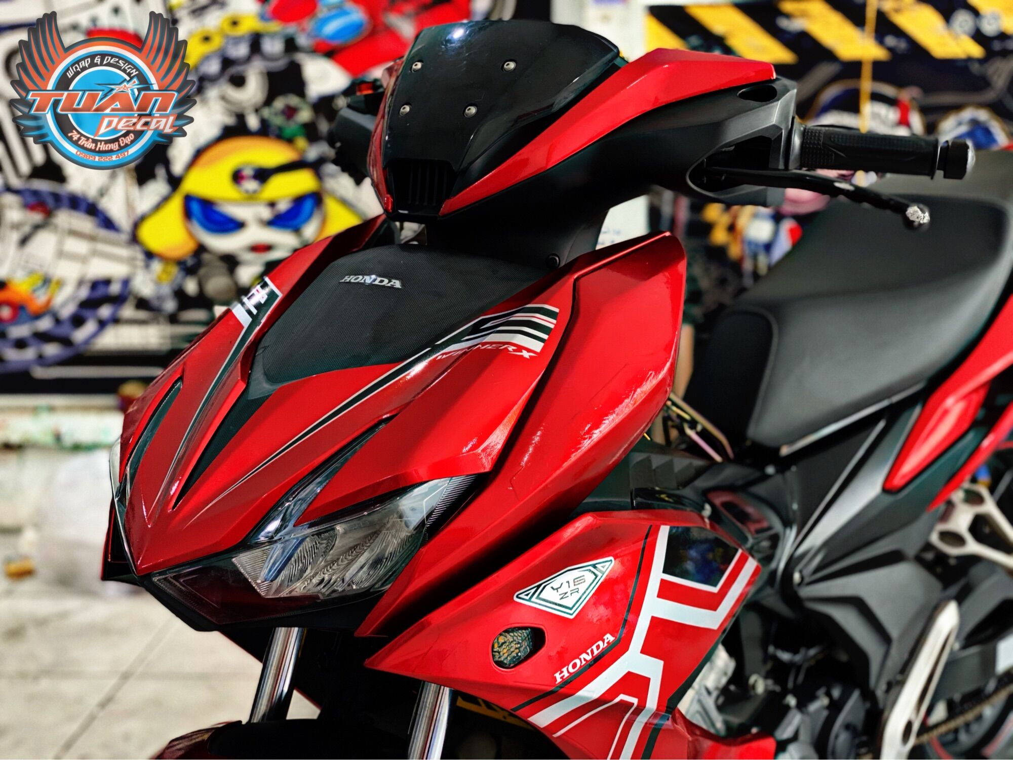 Tem rời Y16ZR cho winner x