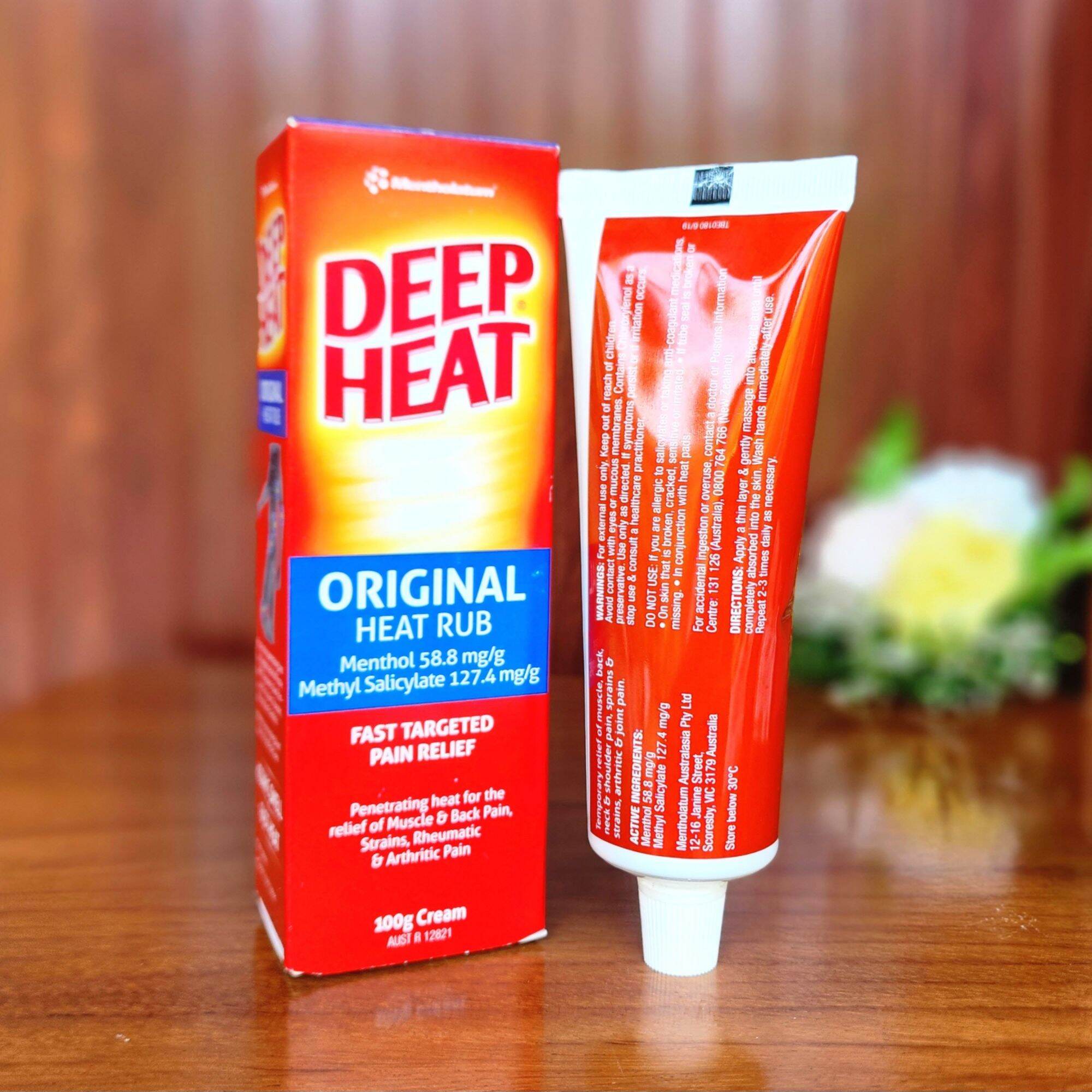 Gel xoa bóp - Deep Heat Original Heat Rub.