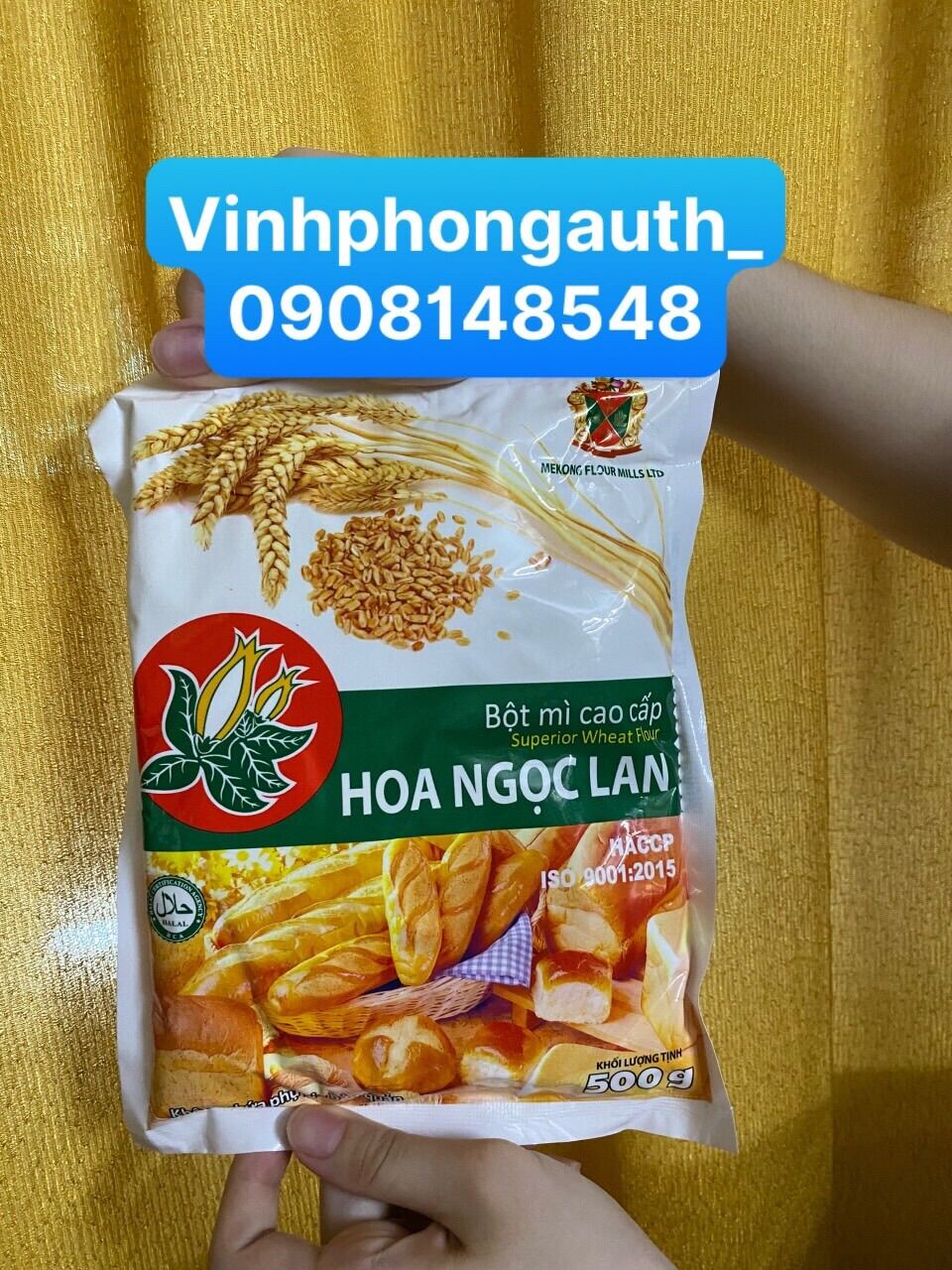 Bột mì cao cấp hoa ngọc lan 500gr