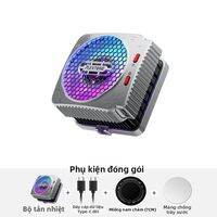 PLEXTONE | Máy Làm Mát Điện Thoại Cao Cấp Từ Tính 3 Cấp Độ Điều Chỉnh Nhiệt Độ Quạt 9 Lưỡi Lặng Với Kẹp