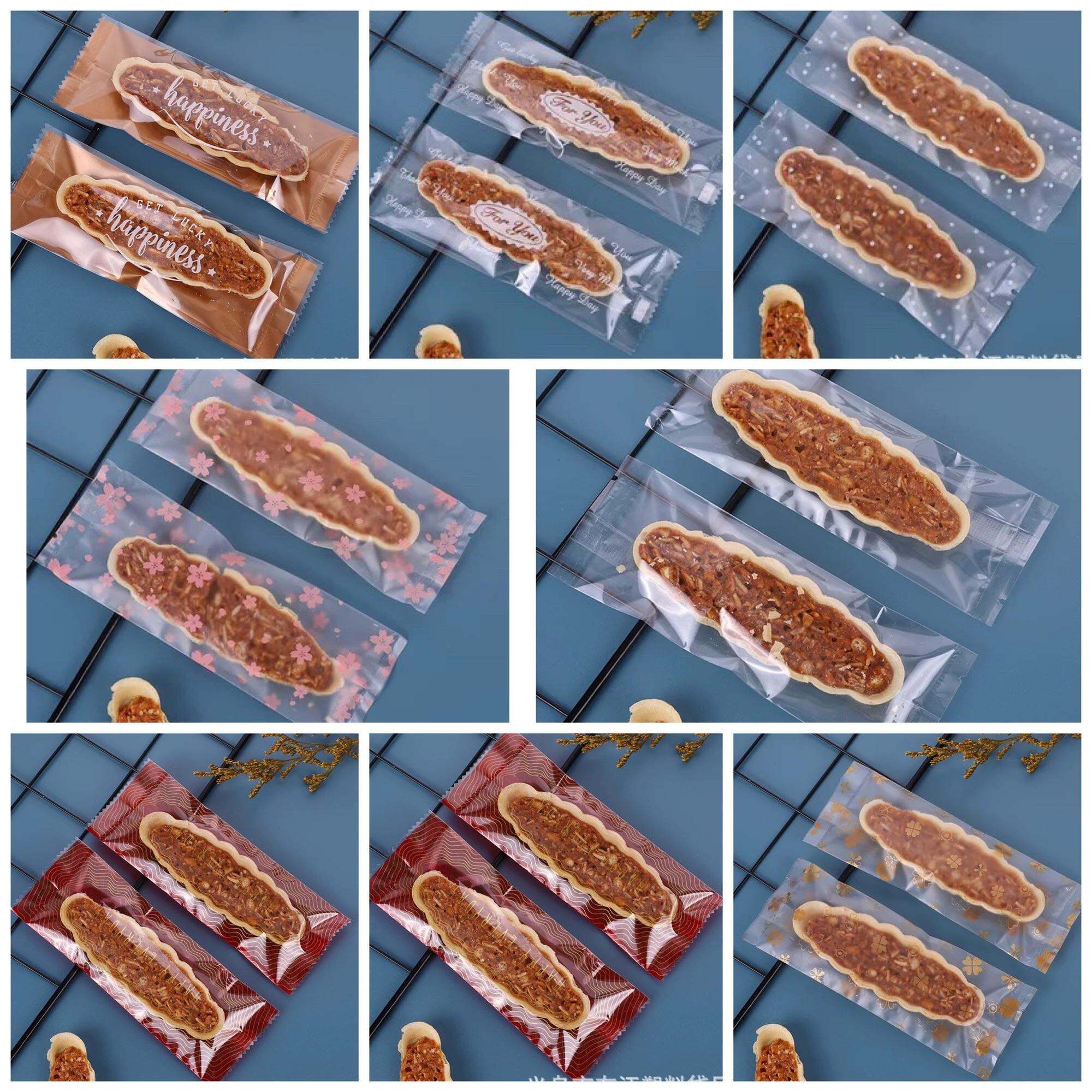 100 túi đựng đế bánh thuyền 15x5cm