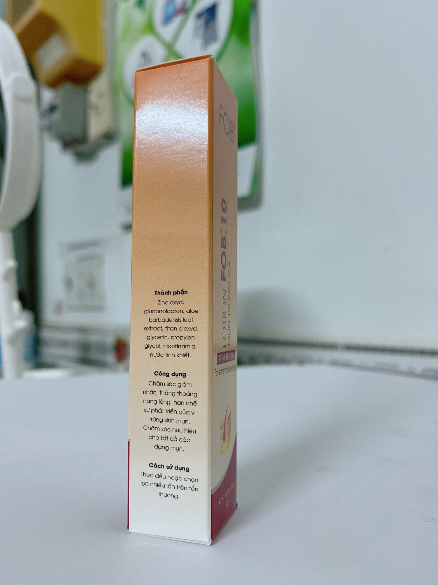 KEM CHẤM MỤN LOTION FOB.10 10g