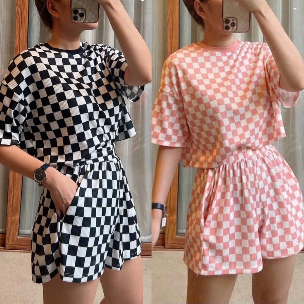 Set bộ zara xuất xịn form lửng trẻ trung đen size sm