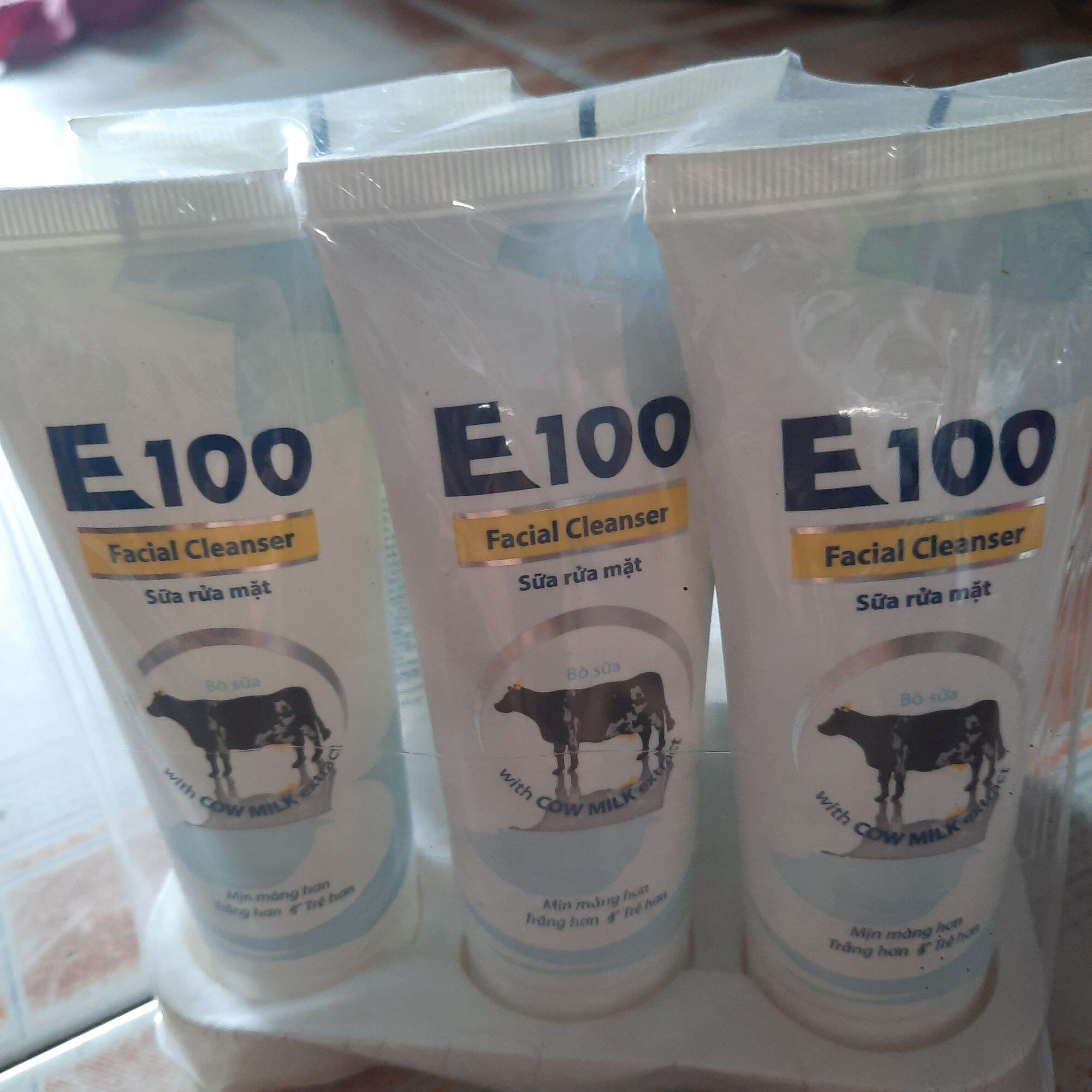 Sữa rửa mặt e100 bò 50ml