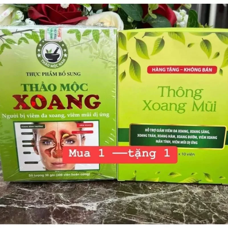 Combo 5 hộp xoang thảo mộc nam mẫu mới mua 1 tặng 1