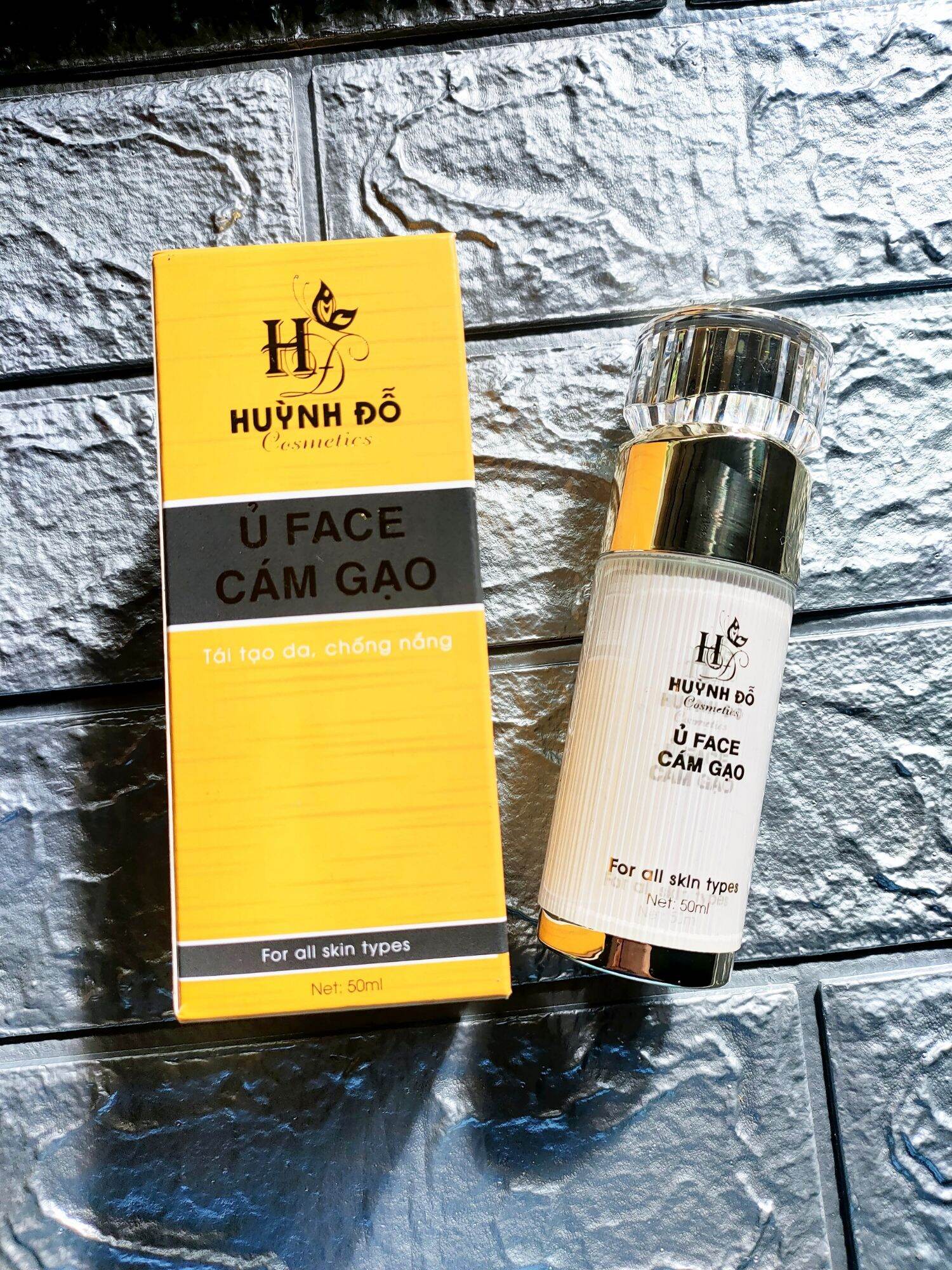 Ủ face cám gạo huỳnh đỗ