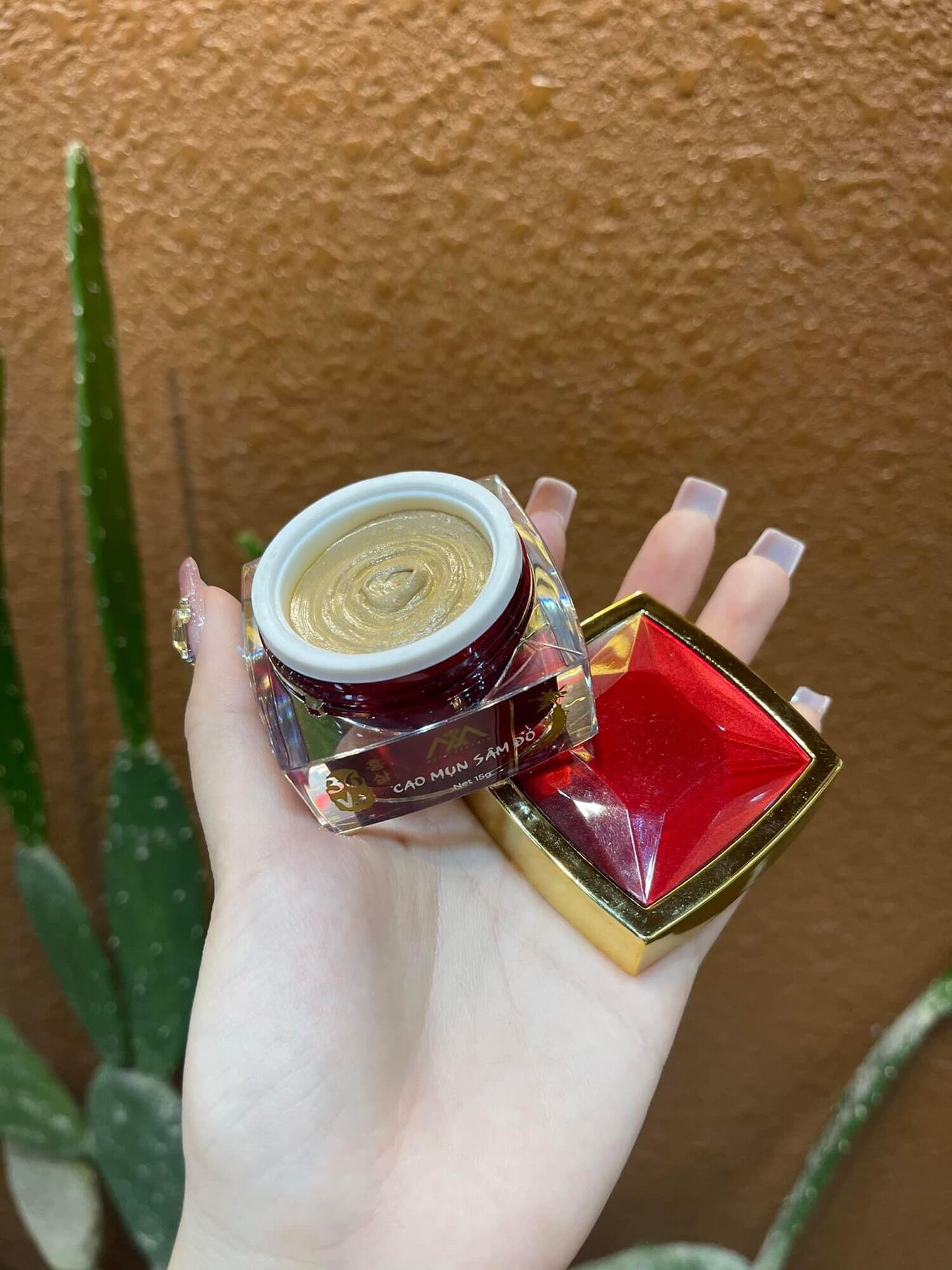 Cao Mụn Sâm Đỏ 36 Vị - Kem Sâm Mụn Đỏ Meea Organic