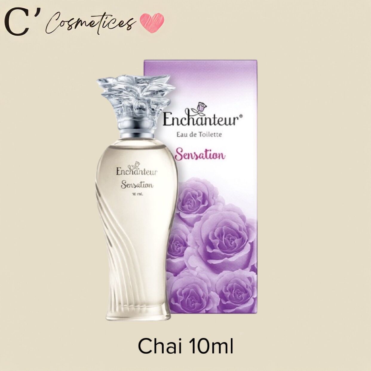 Nước hoa nữ nước hoa bỏ túi mini enchenteur