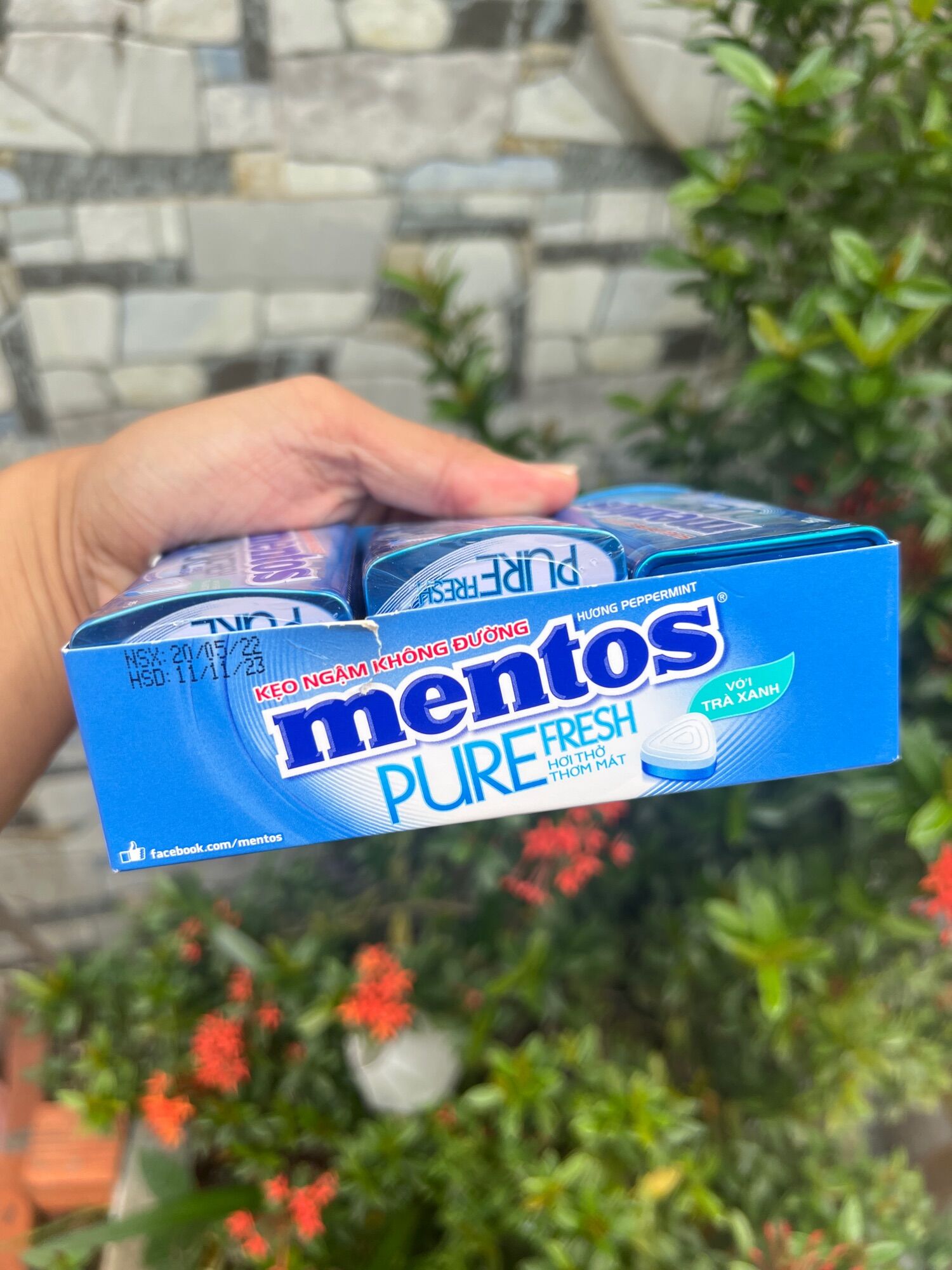 Kẹo ngậm mentos 6 lọ×35g
