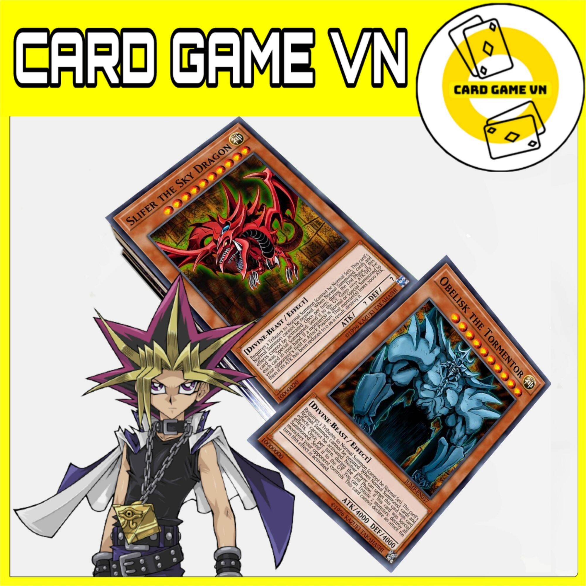 [HCM][BÀI IN] Bài YuGiOh – Bộ 54 lá bài Structure Deck của YuGi Muto ( Kèm 6 lá bài thần 2 phiên bản ) – Card Game VN
