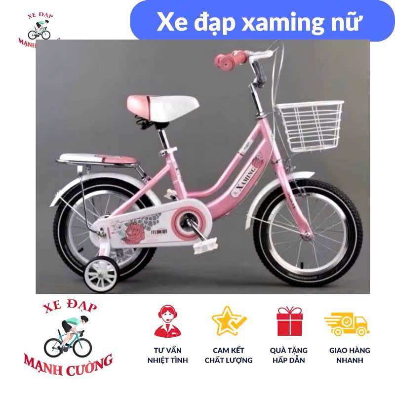 Xe đạp XAMING nữ thiết kế hiện đại nhẹ nhàng chắc chắn phù hợp nhiều lứa tuổi