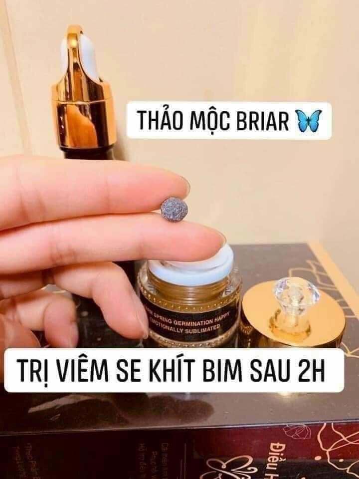 Viên đặt siêu khít âm đạo BRIAR, se khít - sạch viêm sạch ngứa