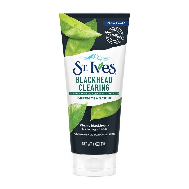 Sữa rửa mặt tẩy da chết St.Ives Trà Xanh