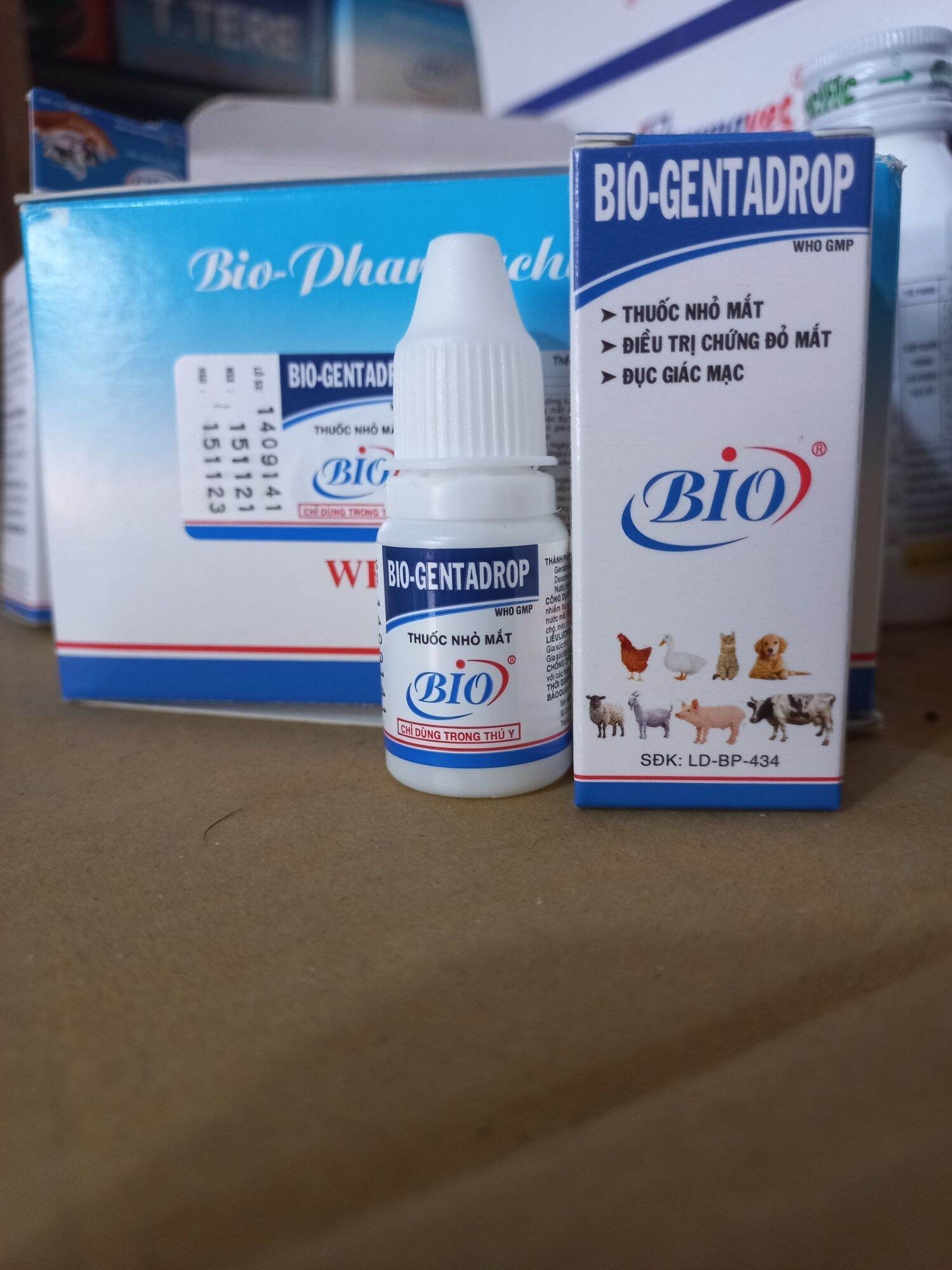 Nhỏ mắt Gentadrop 10ml