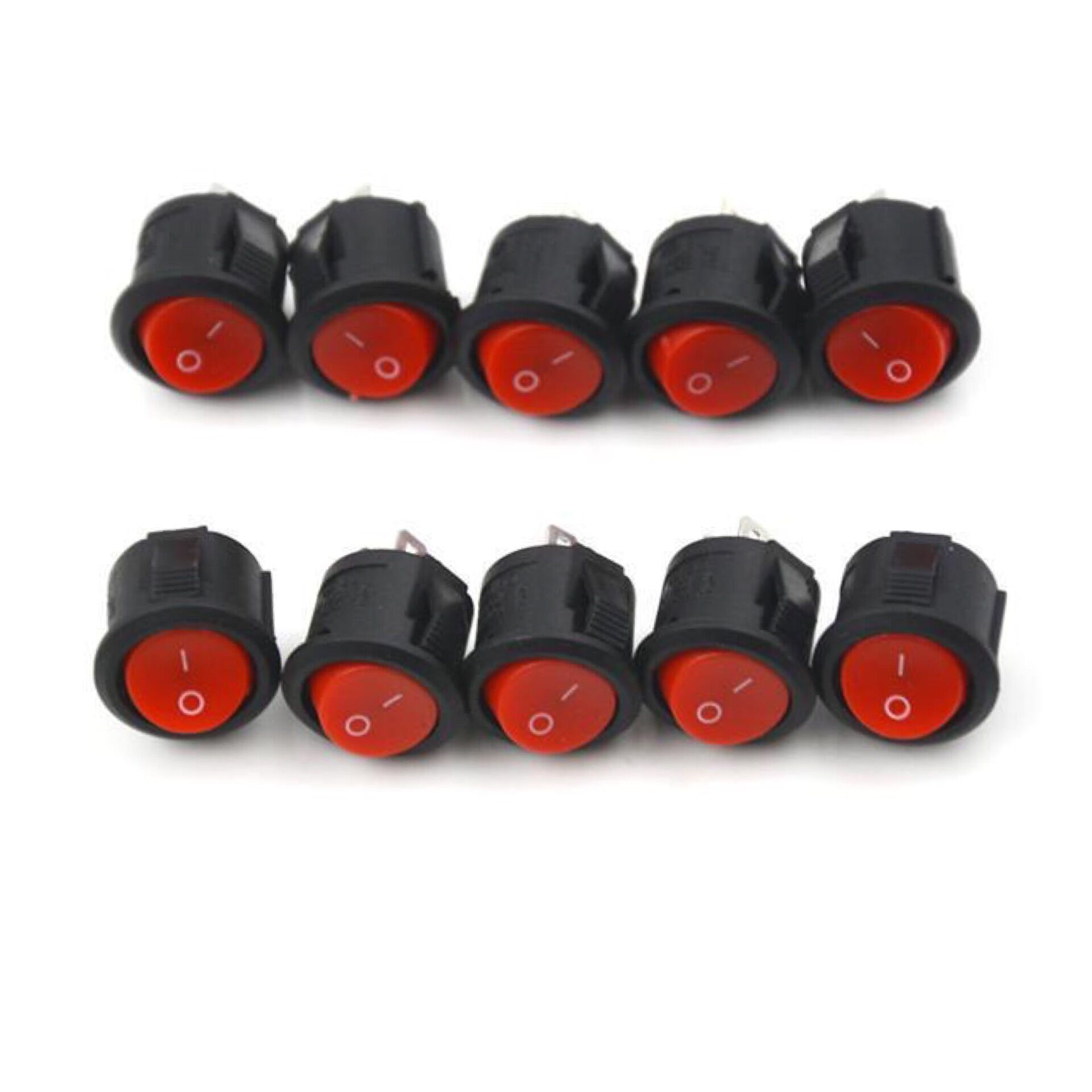 Công tắc tròn 2 chân on-off 16mm 3a / 250v.
