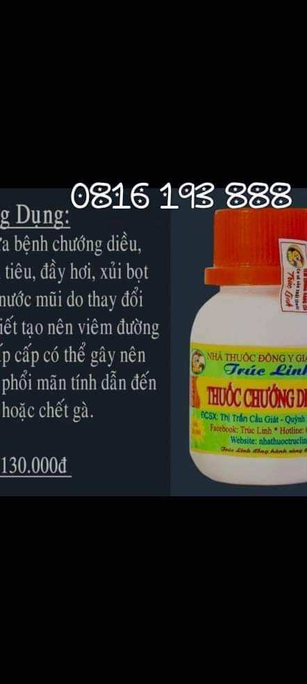 Chậm Tiêu chướng diều trúc Linh