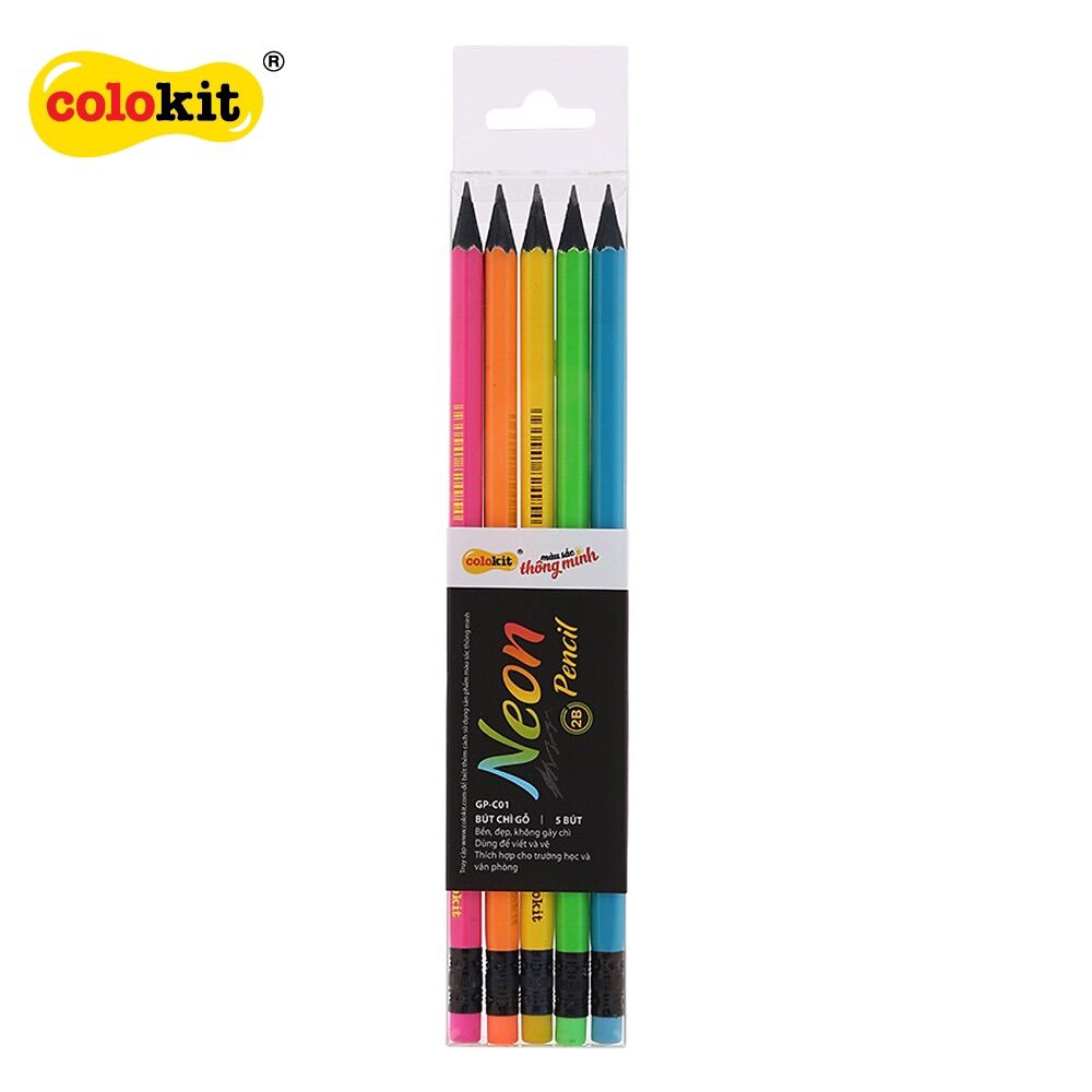 Bút chì gỗ 2b colokit gp-c01
