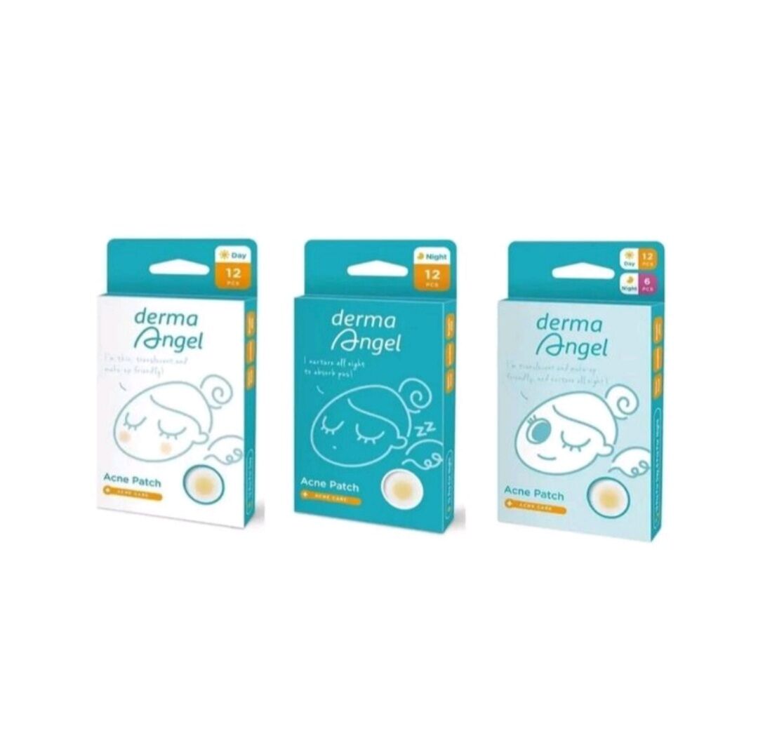 Miếng dán mụn ban ngày Derma Angel (12 miếng/hộp)