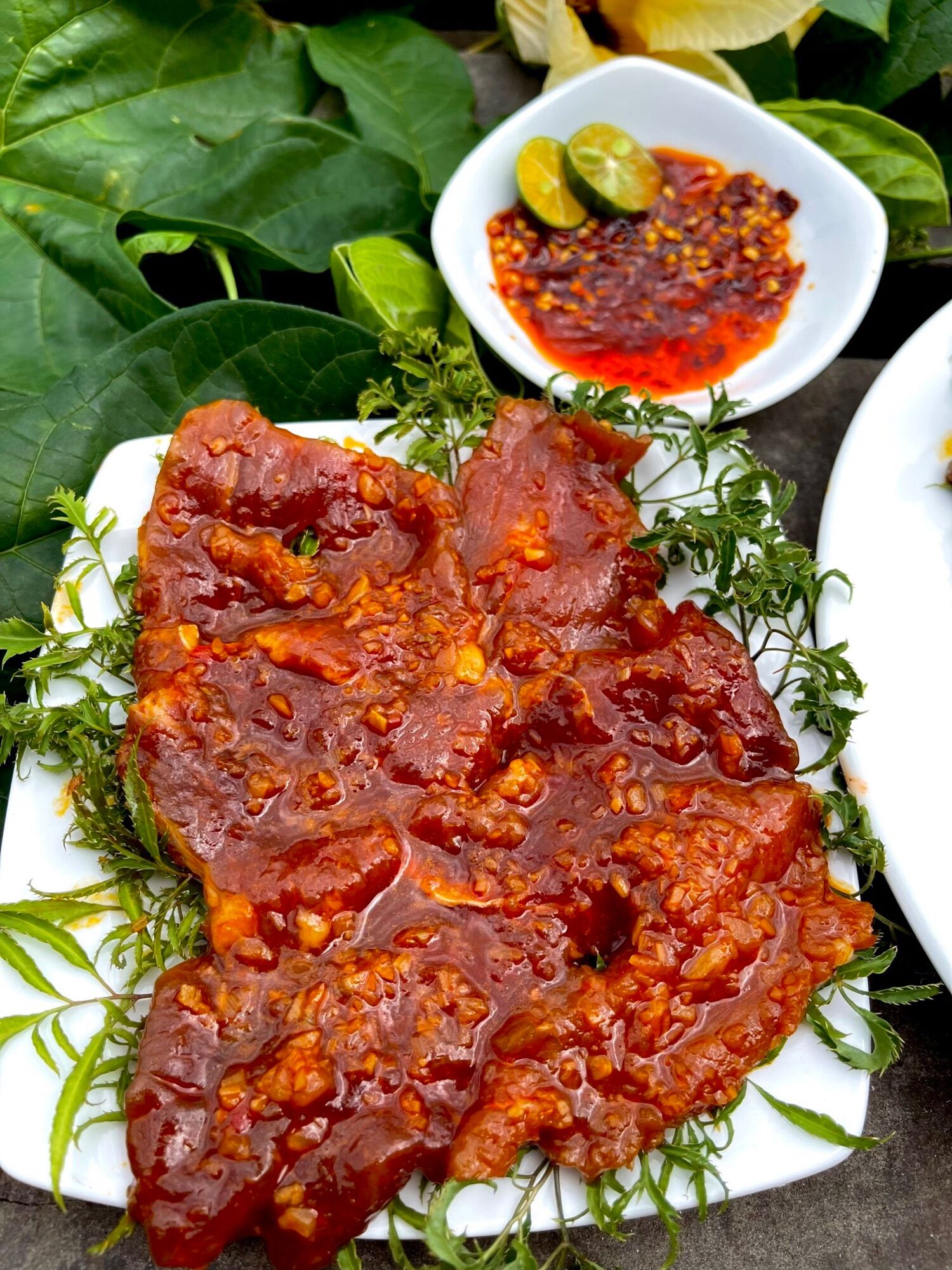 Nai ướp sate hộp 500gr (giao tphcm)