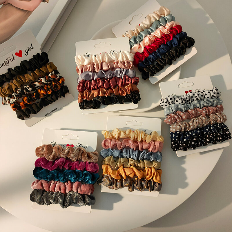 Set 6 Dây Cột Tóc Size Mini