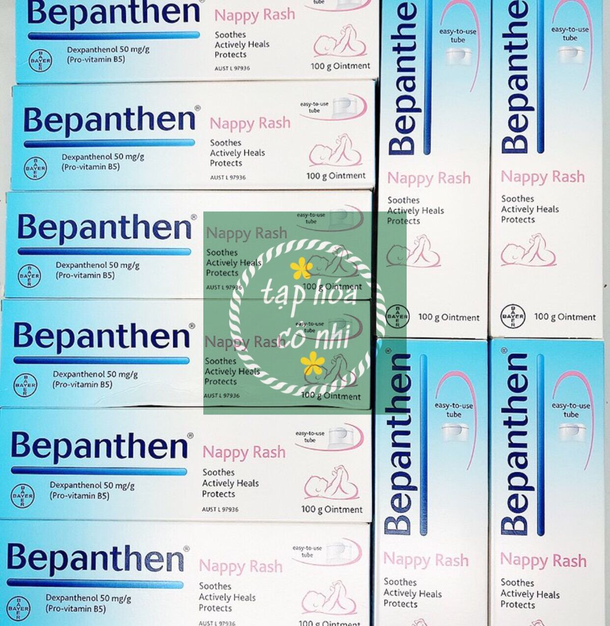 Kem Chống Hăm Bepanthen Nappy Rash Ointment 100gr