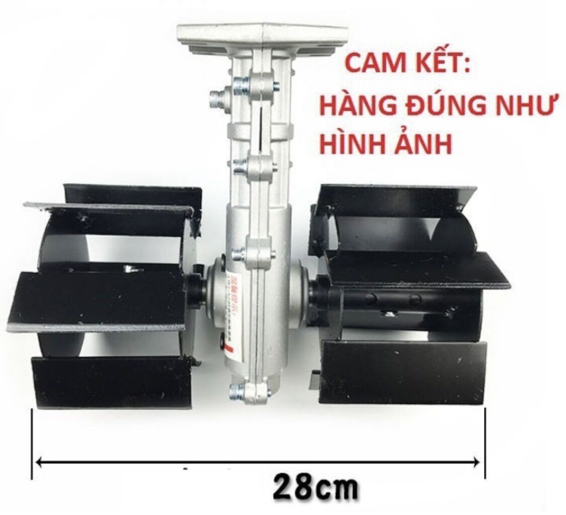Đầu xới đất, xéo đất, vạc cỏ gắn máy cắt cỏ 28/9